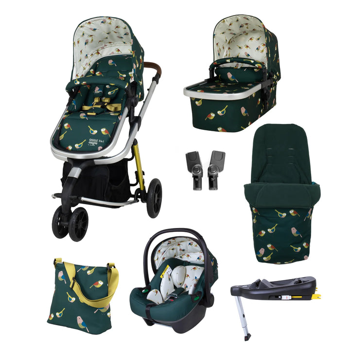 Cosatto Giggle 3 in 1 i-Size Everything Bundle Birdland