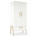 Babystyle Arendelle Wardrobe - White / Natural COLLECTION ONLY