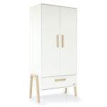 Babystyle Arendelle Wardrobe - White / Natural COLLECTION ONLY