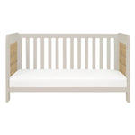 Tutti Bambini Alba Cot Bed – White Sand/Distressed Oak