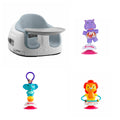 Bumbo Multi Seat - Salt Bush + 3 Suction Toys Bundle