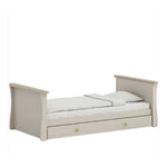 EX DISPLAY Little Acorns Celeste Cot Bed with Under Drawer – Cashmere/Grey Ash COLLECTION OR LOCAL DELIVERY ONLY