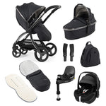 Egg3 Luxury Maxi-Cosi Pebble 360 Pro2 Travel System Bundle - Carbonite