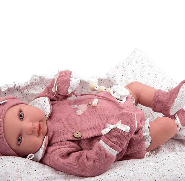 Arias 45cm Reborn Doll Mia with Sleeping Bag