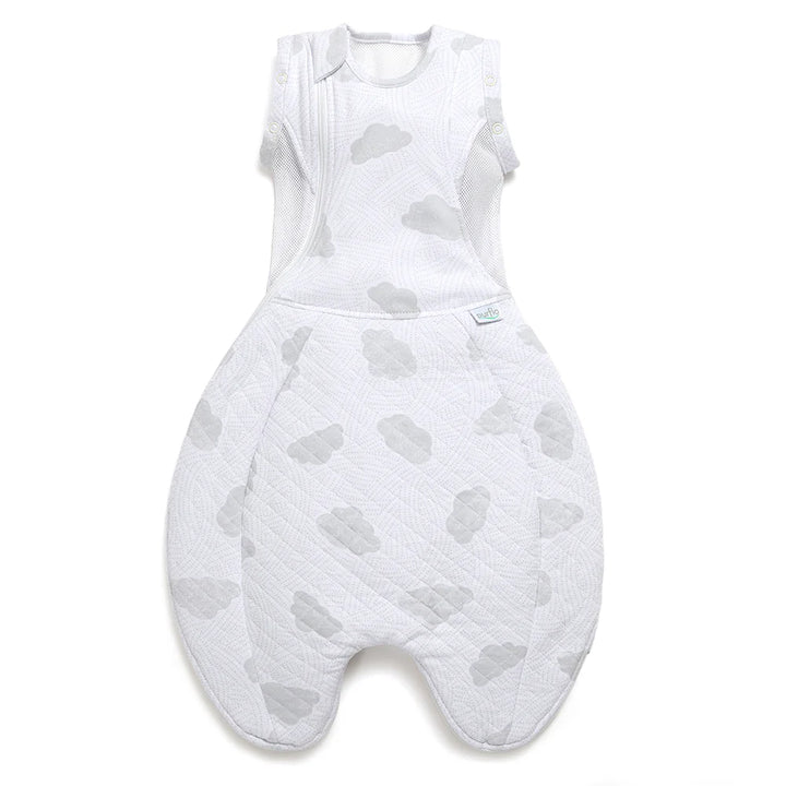 Purflo Swaddle To Sleep Bag 2.5 Tog 0-4m - Cotton Clouds