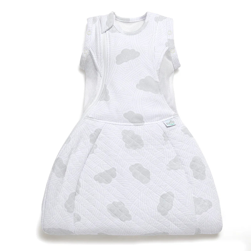 Purflo Swaddle To Sleep Bag 2.5 Tog 0-4m - Cotton Clouds