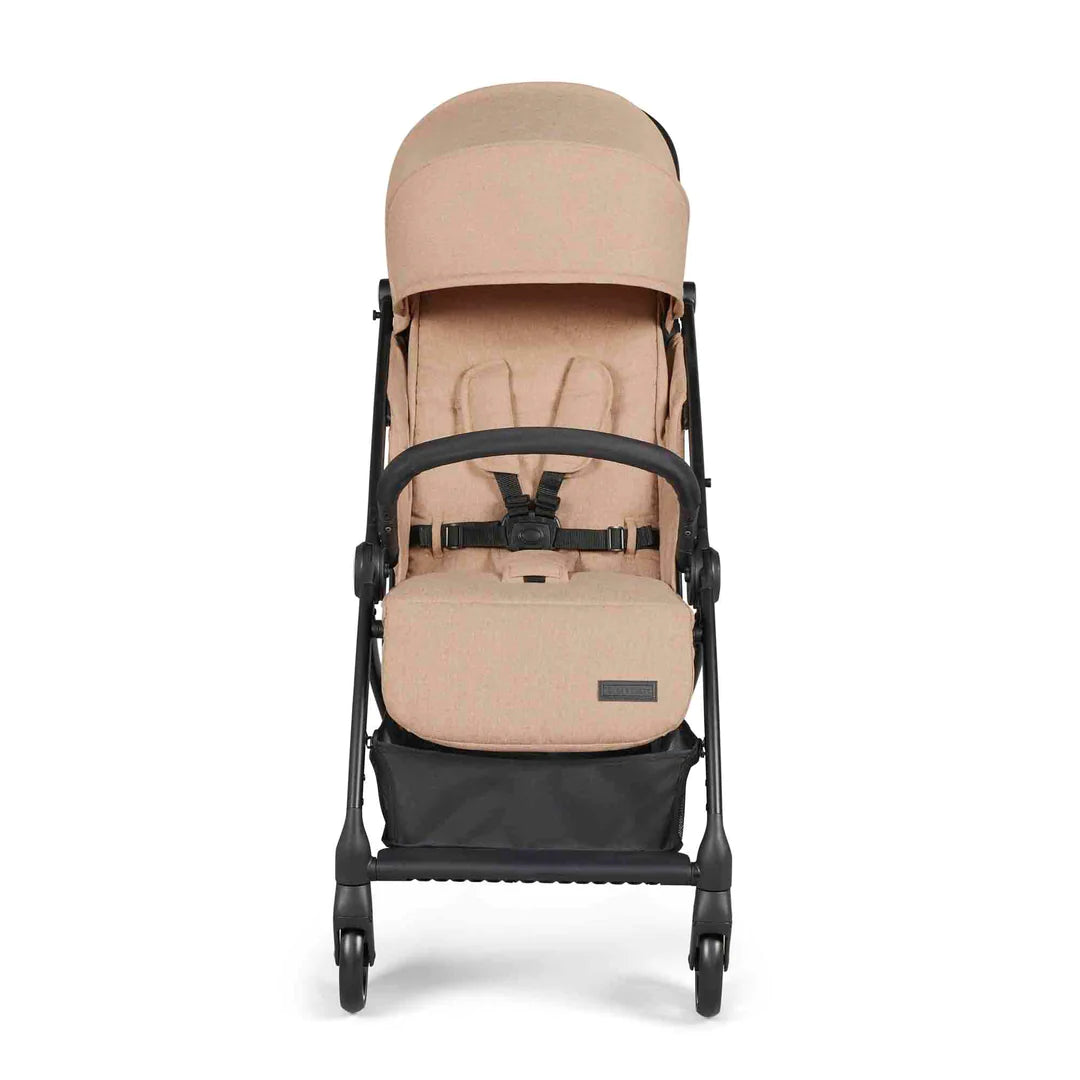 Ickle Bubba Aries Auto Fold Compact Stroller - Biscuit