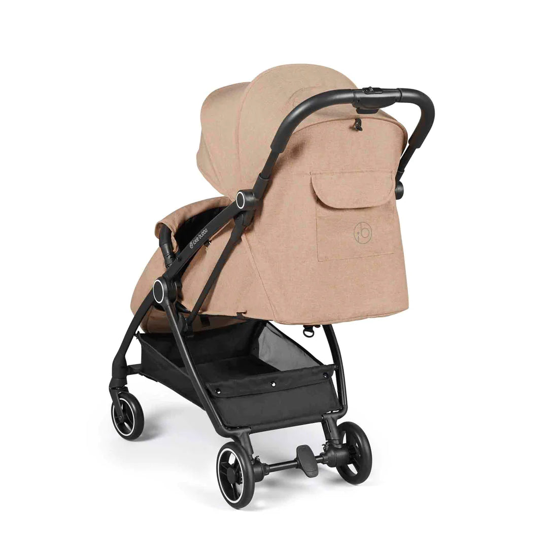 Ickle Bubba Aries Auto Fold Compact Stroller - Biscuit