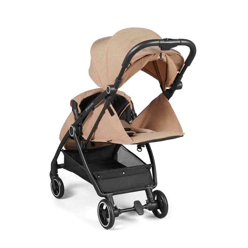 Ickle Bubba Aries Auto Fold Compact Stroller - Biscuit