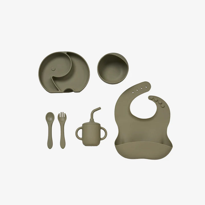 Bababing Feeding Kit - Olive
