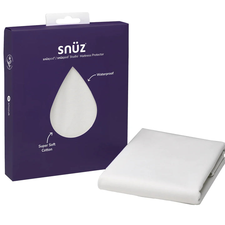 SnuzPod5, SnuzPod3 & SnuzPod Studio Waterproof Crib Mattress Protector