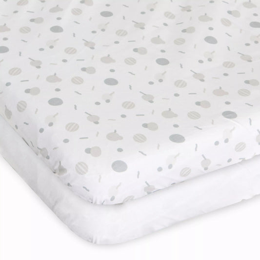 Chicco Next2Me Cotton Crib Set 2 Pieces - Confetti