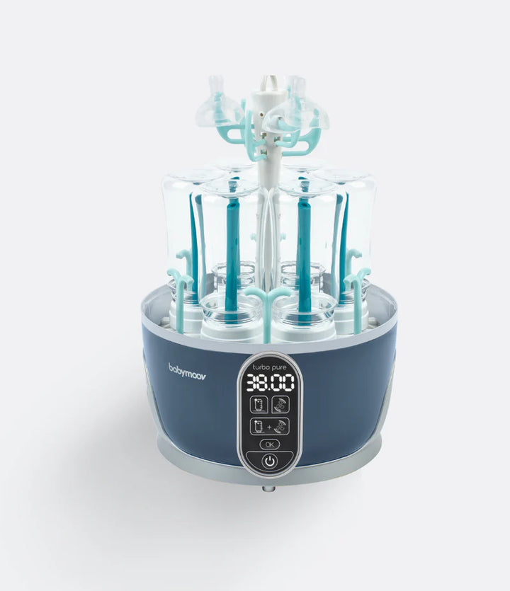 Babymoov Turbo Pure 3-in-1 Steriliser, Dryer & Purified Bottle Storage