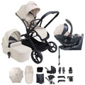 iCandy Core2 Complete 360 Car Seat Travel System Bundle - Sandstone