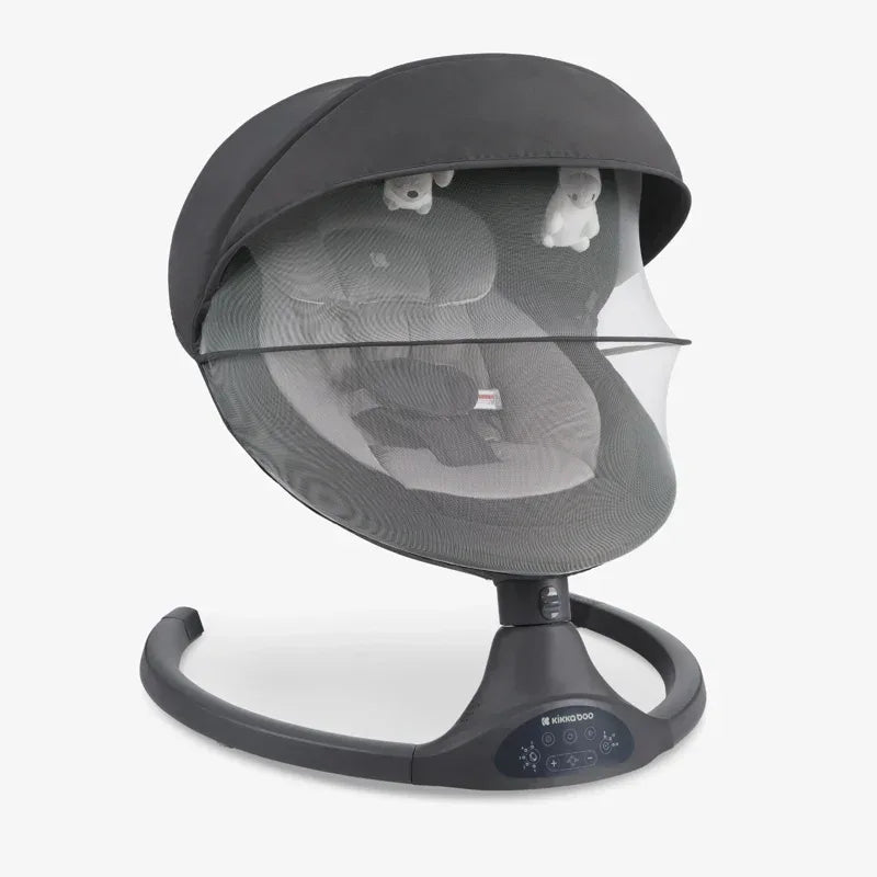 Kikkaboo Electrical Side To Side Codie Swing - Dark Grey