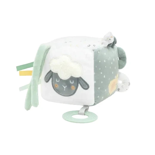 Kikkaboo Plush Cube Soft Toy - Sleepy Sheep
