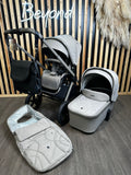 EX DISPLAY Venicci Upline2 Pushchair + Carrycot Bundle - Taupe