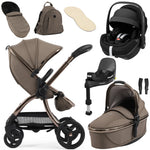 egg3 Luxury Bundle with Maxi-Cosi Pebble 360 Pro2 Car Seat - Mink