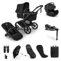 Bugaboo Fox 5 Renew Ultimate Newborn Otter Travel System  - Heritage Black