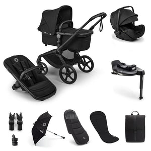 Bugaboo Fox 5 Renew Ultimate Newborn Otter Travel System  - Heritage Black