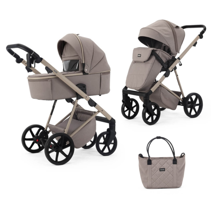Mee-Go Milano Natura 4in1 Travel System – Cappuccino