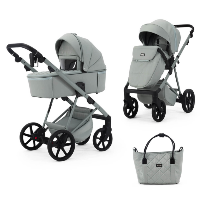 EX DISPLAY Mee-Go Milano Natura 2-in-1 Travel System – Mint