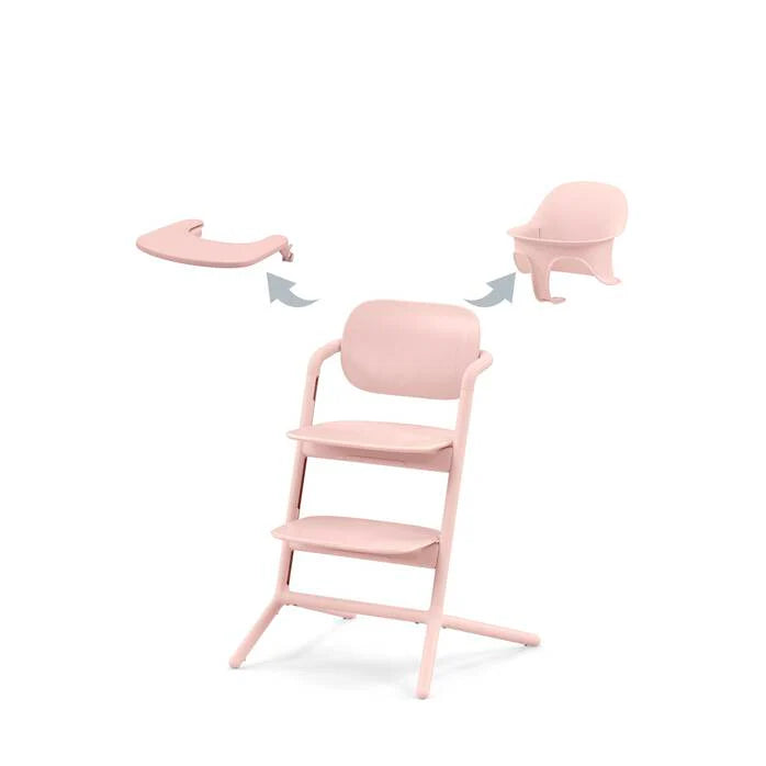 Cybex Lemo 4in1 Highchair Bundle - Pearl Pink