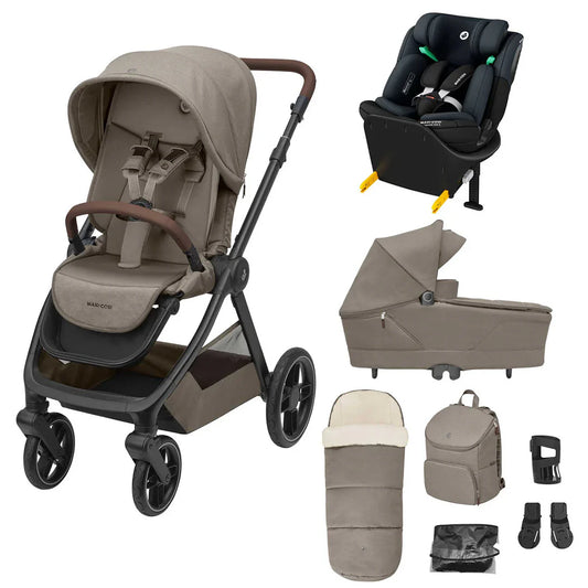 Maxi-Cosi Oxford+ & Emerald 360 S Bundle - Twillic Truffle
