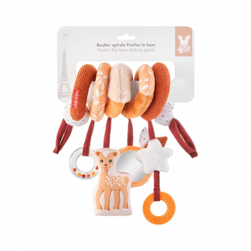 Sophie la Girafe FanFan the Fawn Activity Spiral