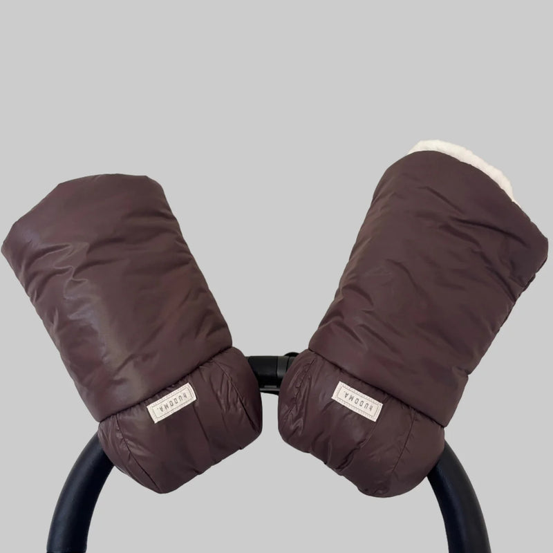 Hudoma Luxury Pram Gloves - Broadway Brown
