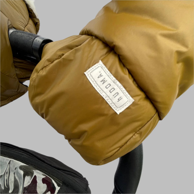 Hudoma Luxury Pram Gloves - Greenwich Green