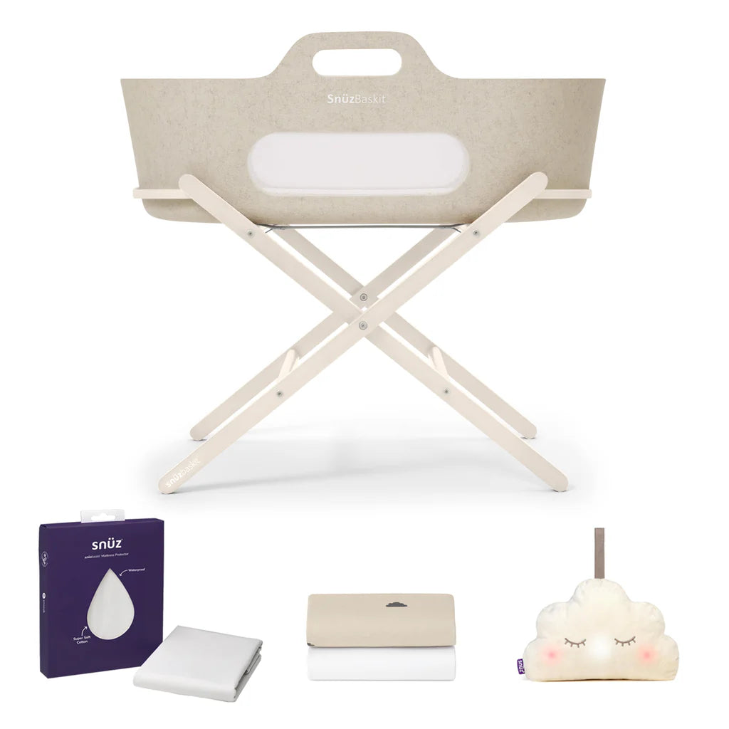 SnuzBaskit Complete Bundle - Barley/Cashmere