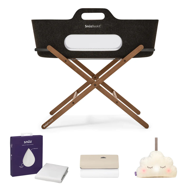SnuzBaskit Complete Bundle - Graphite/Walnut