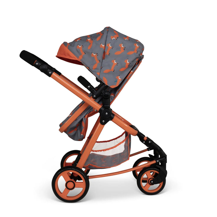 Cosatto Giggle Quad Dolls Pram Charcoal Mister Fox