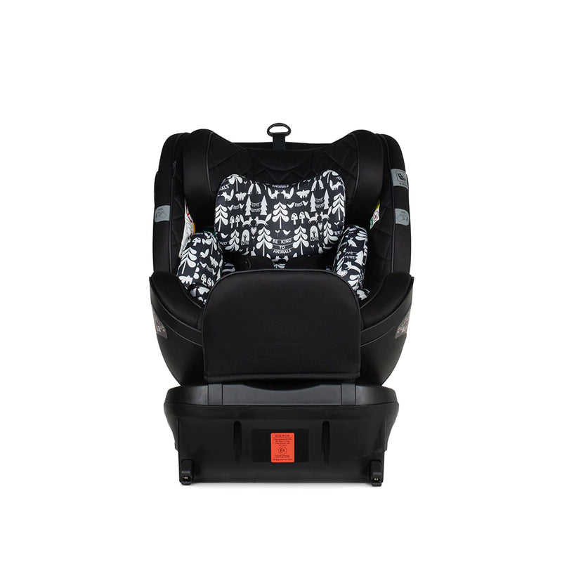 Cosatto All in All Ultra 360 Rotate i-Size Car Seat & On The Go Bundle - Silhouette