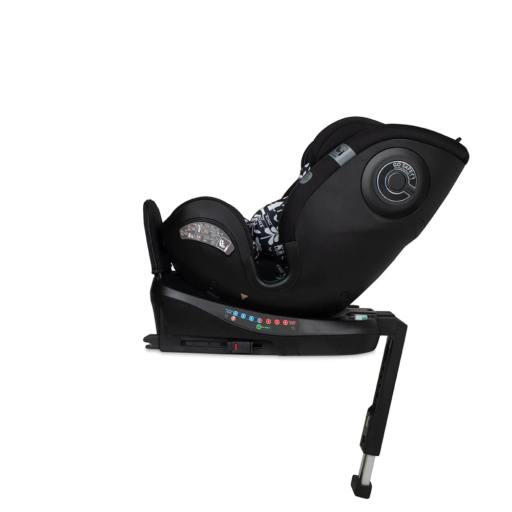 Cosatto All in All Ultra 360 Rotate i-Size Car Seat & On The Go Bundle - Silhouette