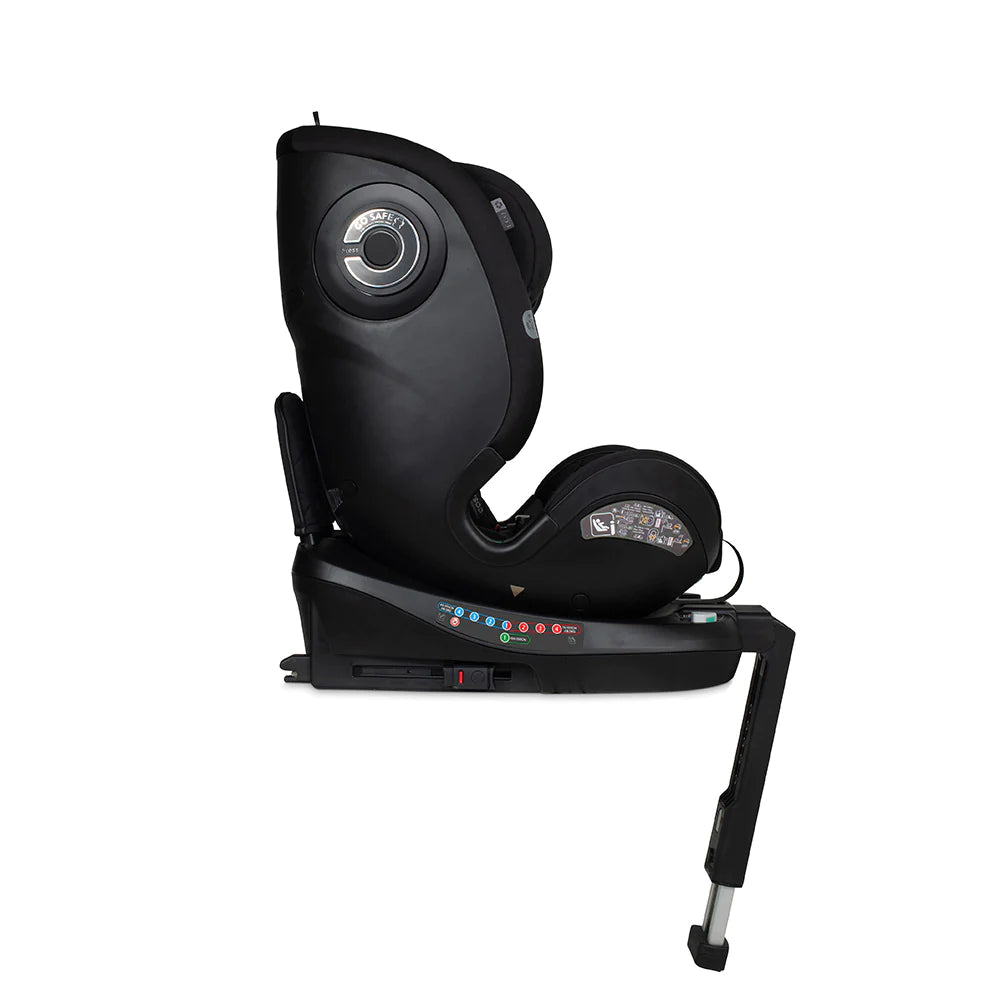 Cosatto All in All Ultra 360 Rotate i-Size Car Seat & On The Go Bundle - Silhouette