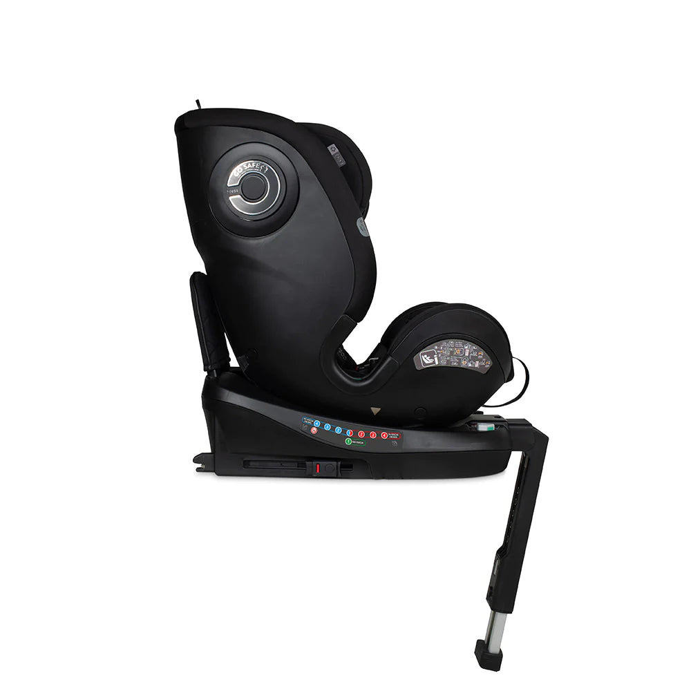 Cosatto All in All Ultra 360 Rotate i-Size Car Seat & On The Go Bundle - Silhouette
