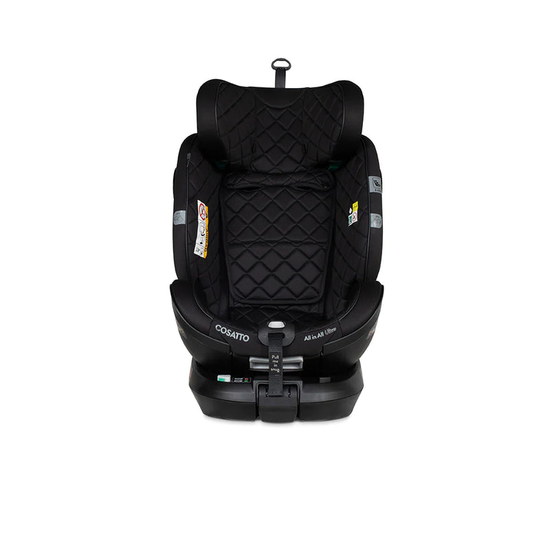 Cosatto All in All Ultra 360 Rotate i-Size Car Seat & On The Go Bundle - Silhouette