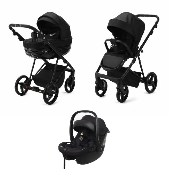 Mee-go Milano Quantum 3 in 1 Travel System - Carbon Black