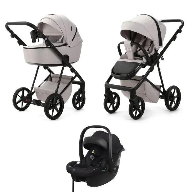 Mee-Go Milano Evo 3in1 Travel System Biscuit