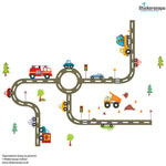 Stickerscape Road Network Wall Sticker Pack