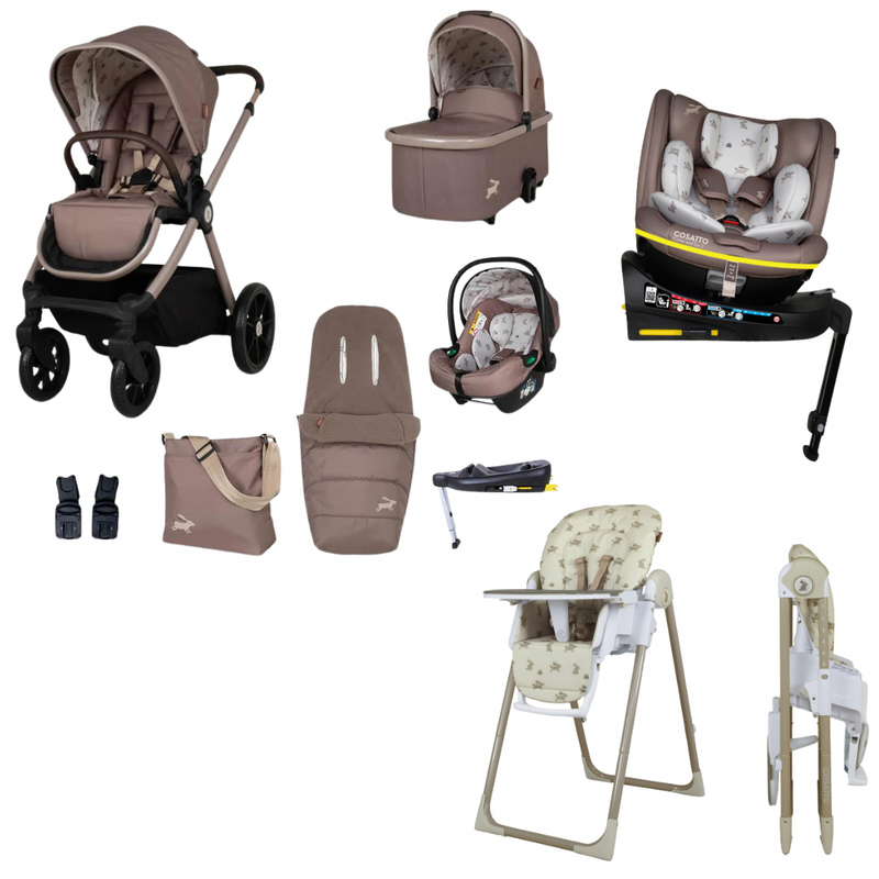Cosatto Giggle 4 Everything Travel System + Next Stage & Home Bundle - Lollop