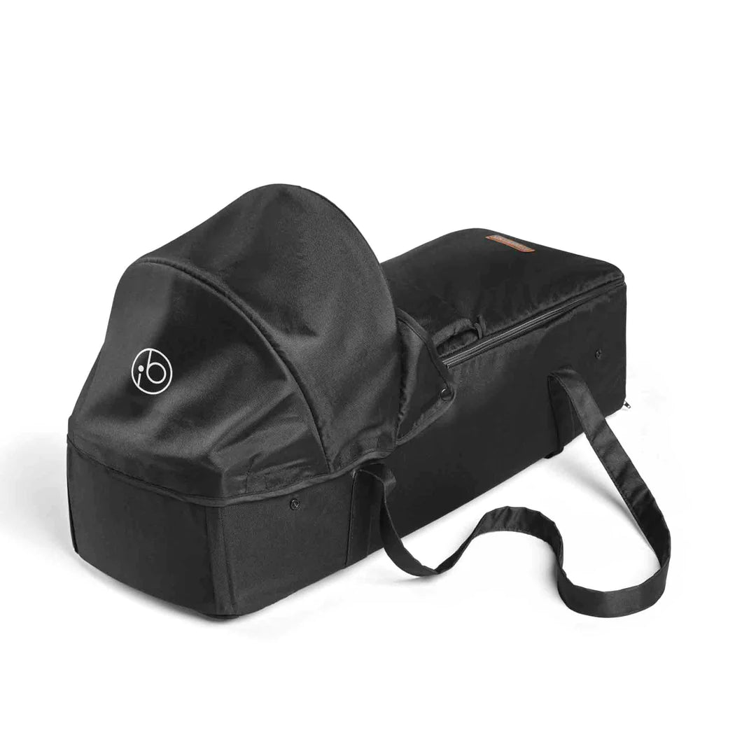 Ickle Bubba Venus Prime Twin Double Stroller Including Carrycot - Black/Tan