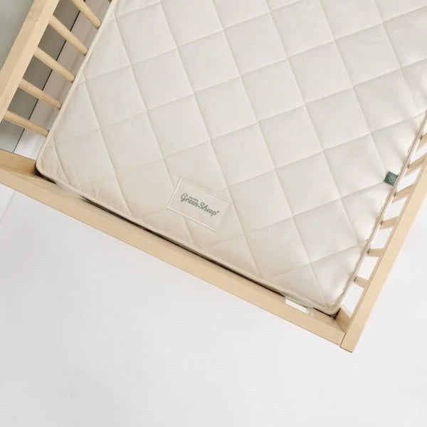 The Little Green Sheep Natural Pocket Sprung Cot Bed Mattress 70x140cm