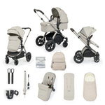 Ickle Bubba Stomp Luxe Elements Edition 12 Piece Travel System - Moonbeam