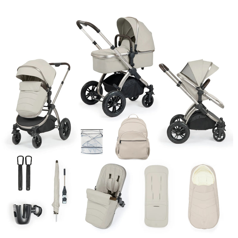 Ickle Bubba Stomp Luxe Elements Edition 12 Piece Travel System - Moonbeam