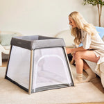 Ickle Bubba Scout 2 in 1 Travel Cot and Playpen - Ash Grey