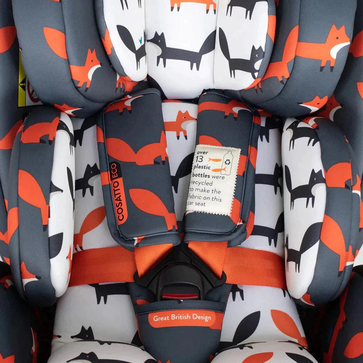 Cosatto All In All I-Size 360 Rotate Car Seat - Charcoal Mister Fox