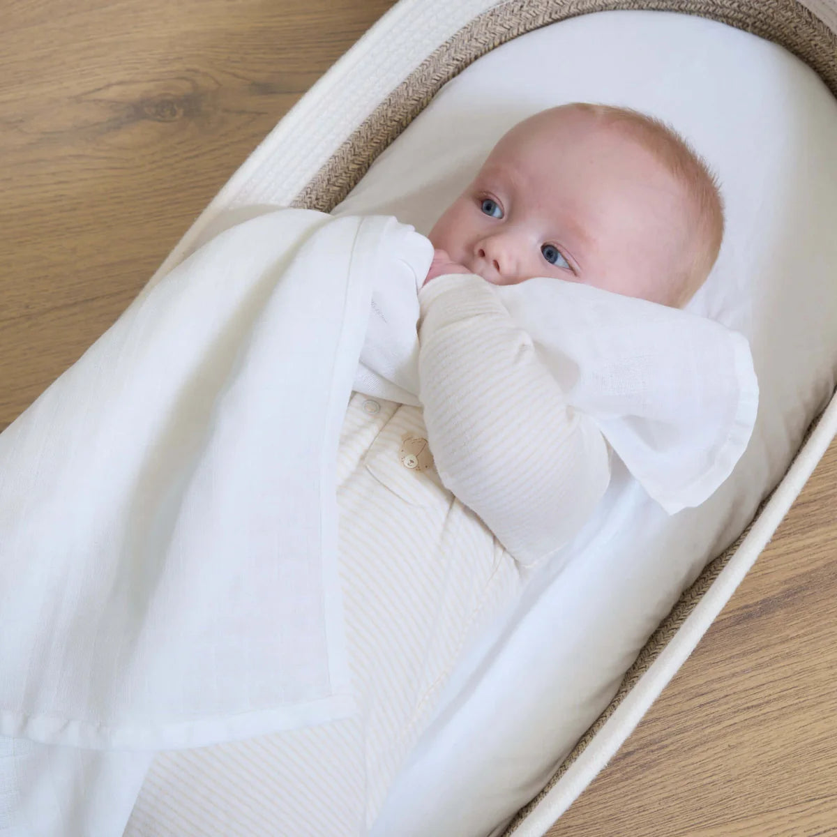 Clair De Lune 6 Pack Muslin Squares - 30 x 30 cm
